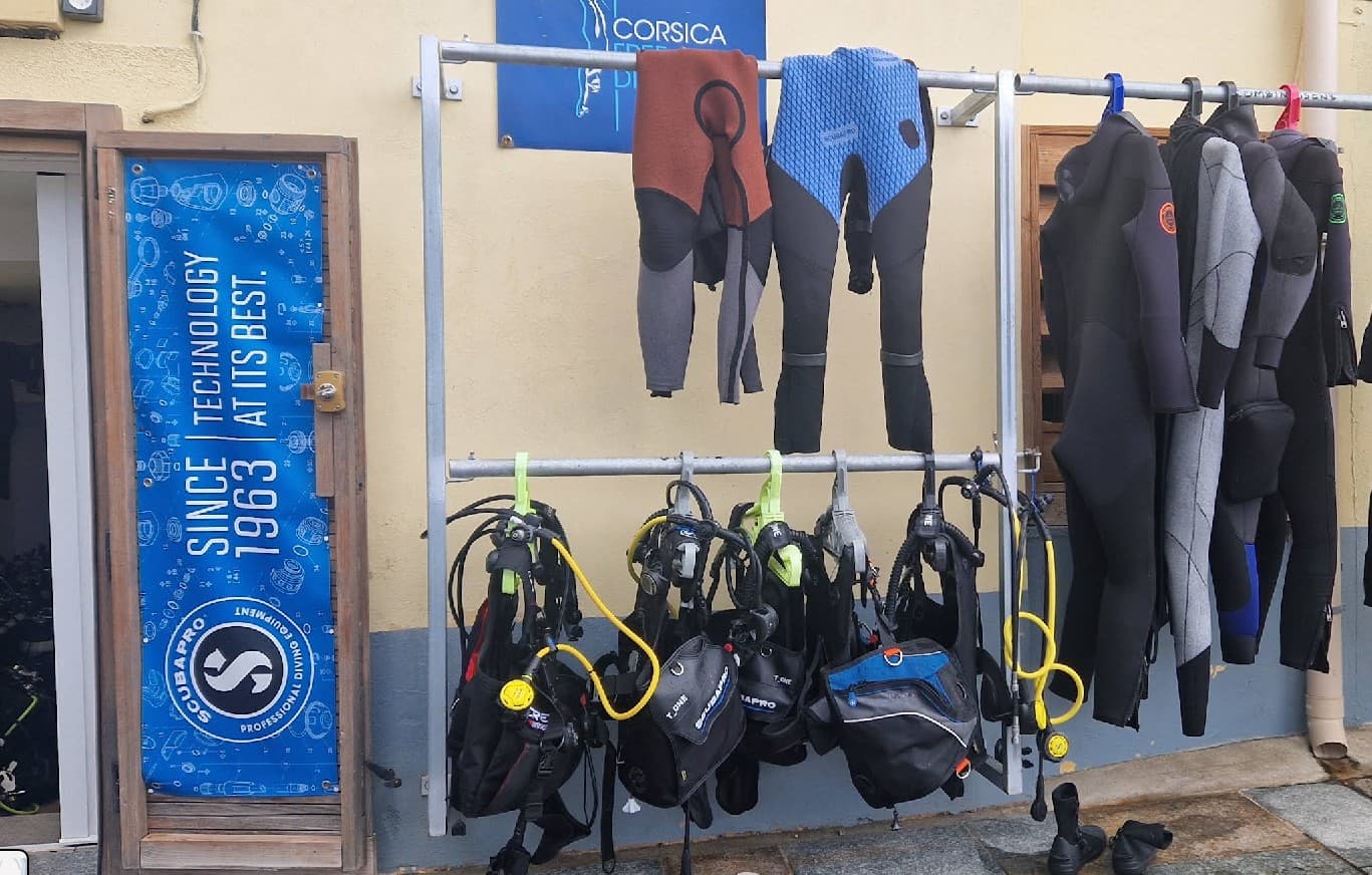 Centre de plongée Marine Diving Center à Bastia